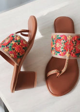 Mehfil - Block heel Kolhapuri